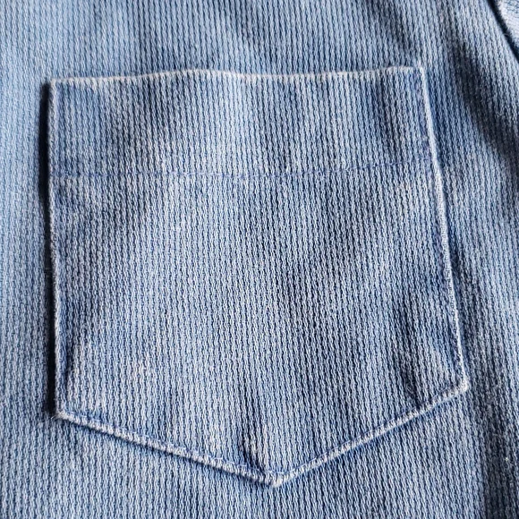 HEALTHTEX New NWOT Boys Button Shirt Ribbed Cotton Long Sleeves 4T - Picture 6 of 17